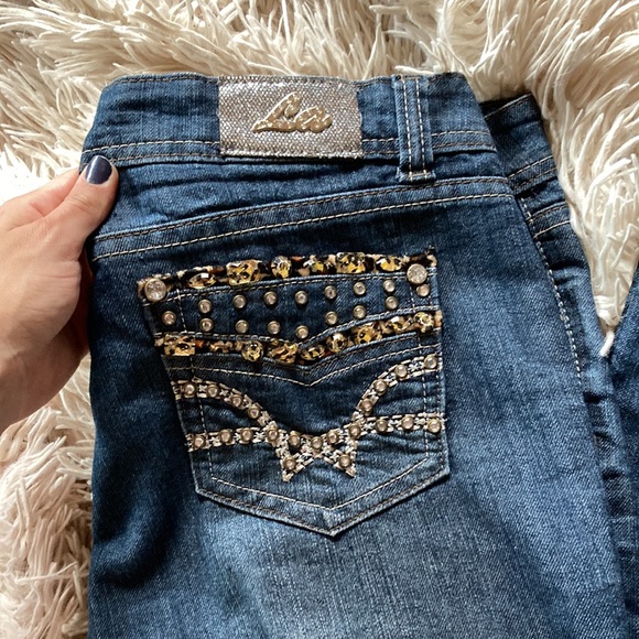 Women’s bling jeans size 11 - Picture 2 of 8